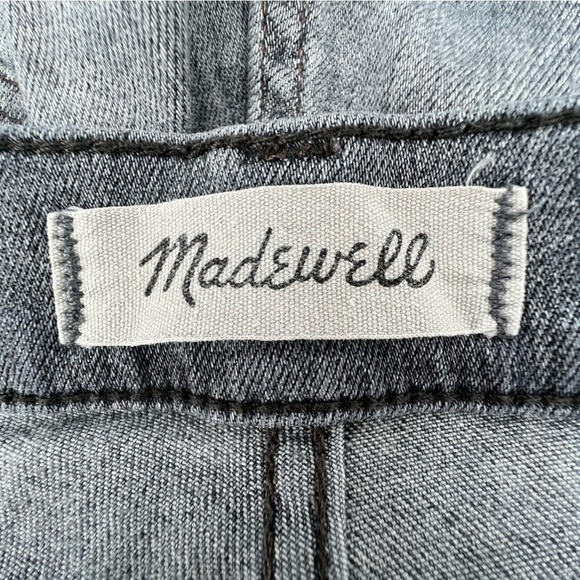 Madewell Gray 9” High Riser Skinny Skinny Jeans Size 29 Tall Women’s - Picture 2 of 5